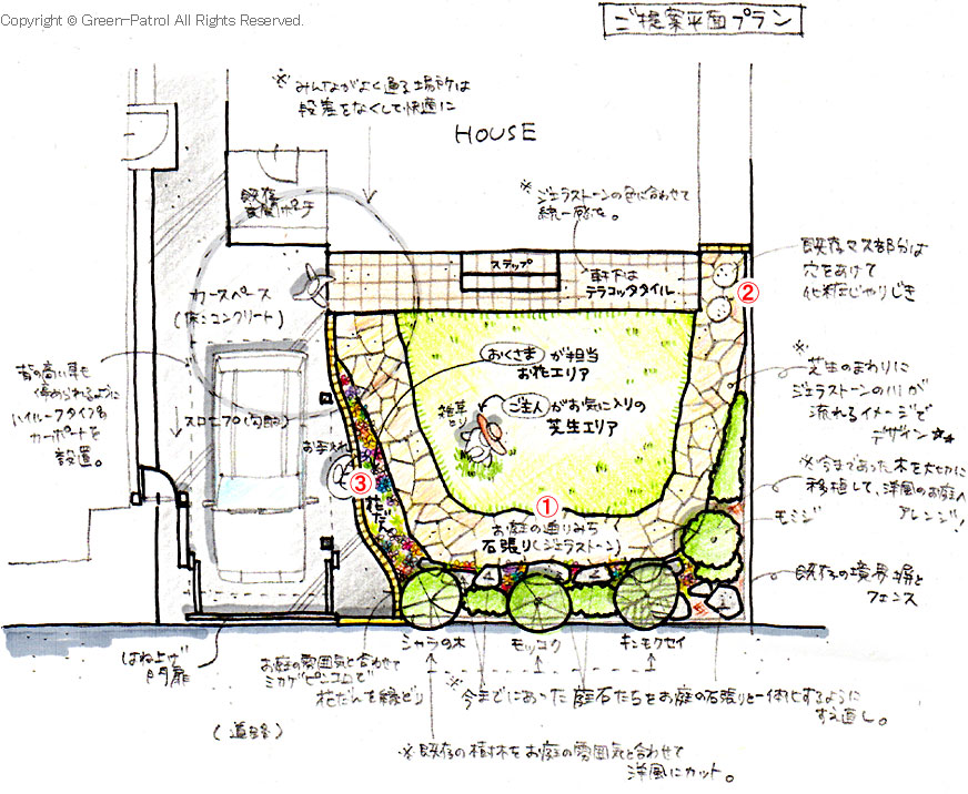 藤沢市T様邸 庭石処分 造園外構・カーポート施工事例 神奈川県・茅ヶ崎市・寒川町・藤沢市・鎌倉市・平塚市
