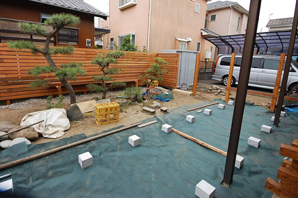 神奈川県茅ヶ崎市 M様邸 ドッグラン、雑草対策外構工事施工例 お庭のリフォームはグリーンパトロール 神奈川県・茅ヶ崎市・寒川町・藤沢市・鎌倉市・平塚市