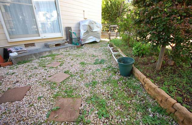 神奈川県横浜市 ウッドテラスに秘密の床下収納施工事例